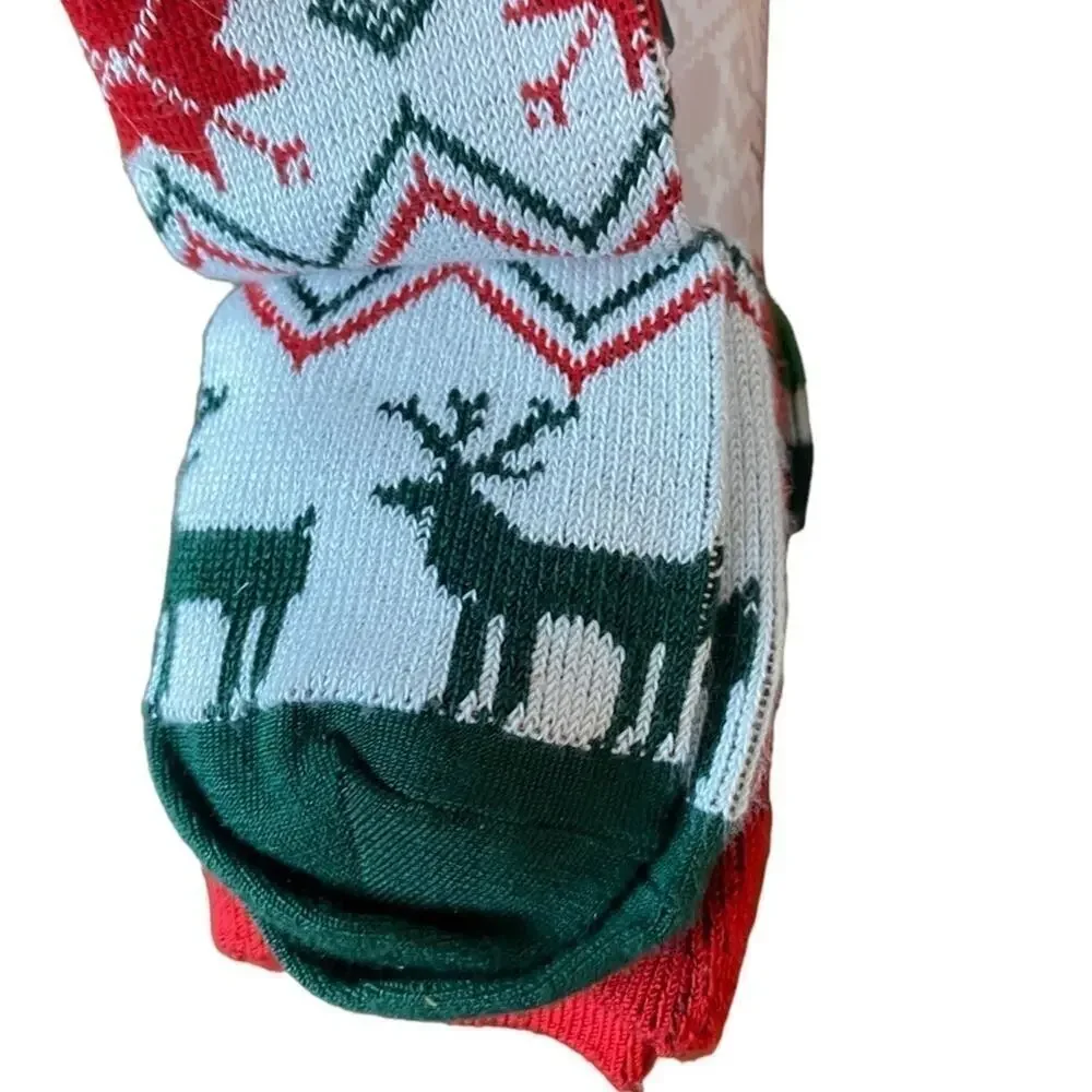 Muk Luks Women's Holiday Boot Socks One Size Fits Most - New